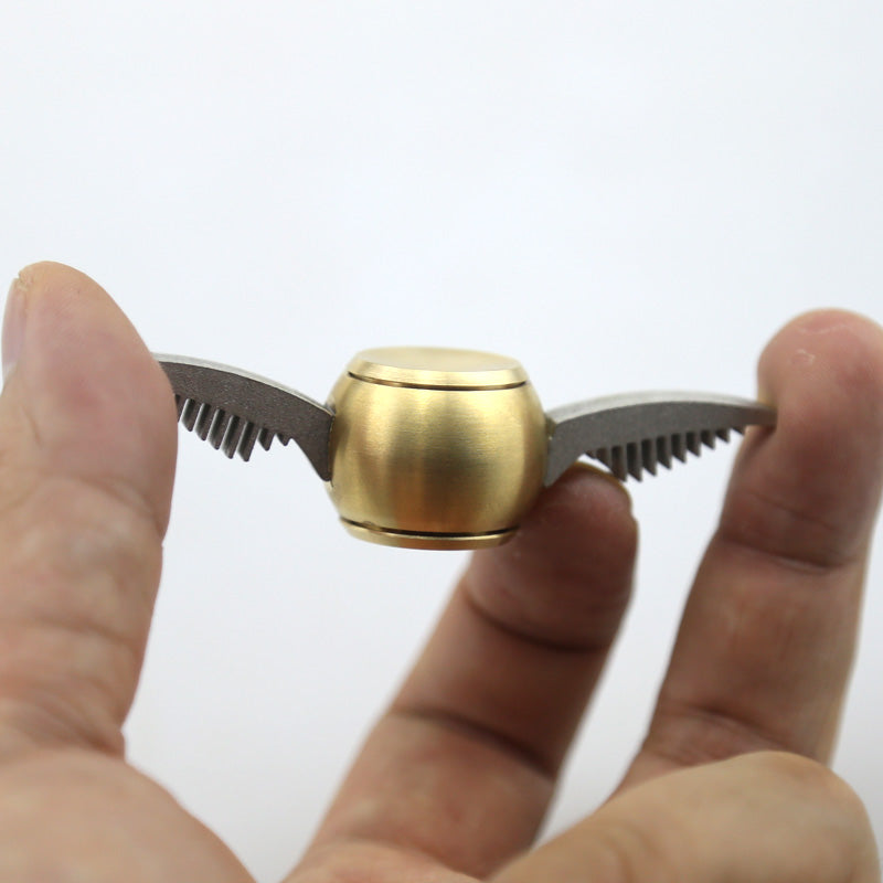 4 Style Fidget Spinner Golden Cupid Wings