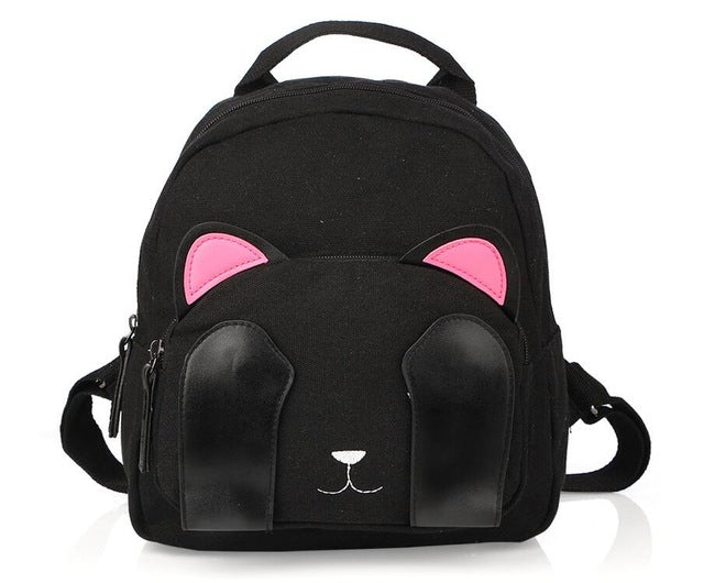 Girls Back To School Cat Backpack