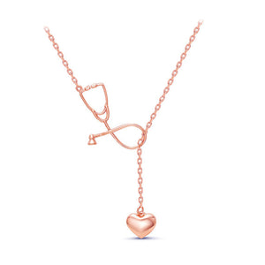 Stethoscope Necklace For Doctor, Nurse, Vet & Medical Student