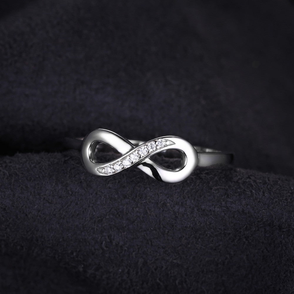 Silver Infinity Love Ring