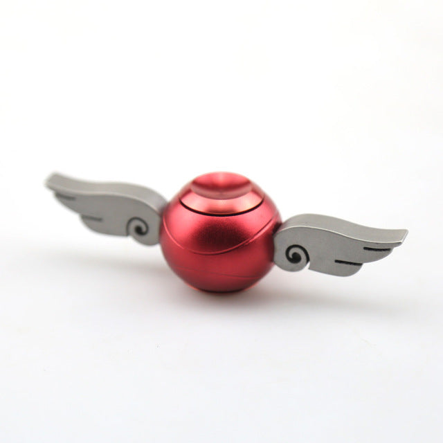 4 Style Fidget Spinner Golden Cupid Wings