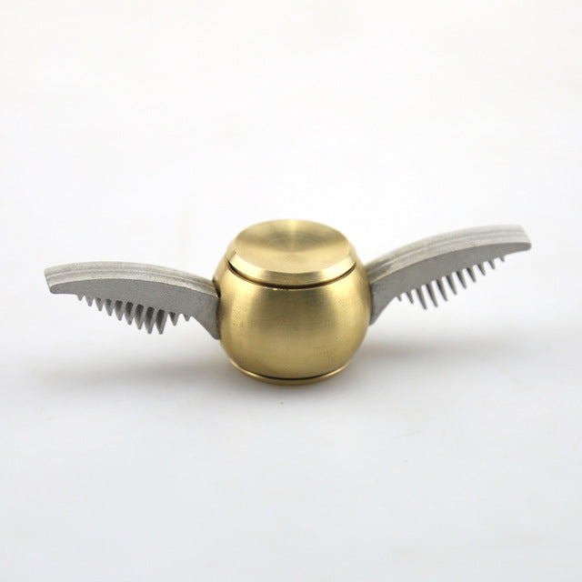 4 Style Fidget Spinner Golden Cupid Wings