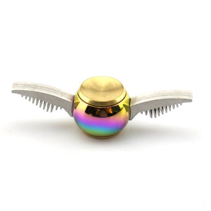 4 Style Fidget Spinner Golden Cupid Wings