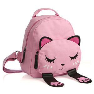 Girls Back To School Cat Backpack